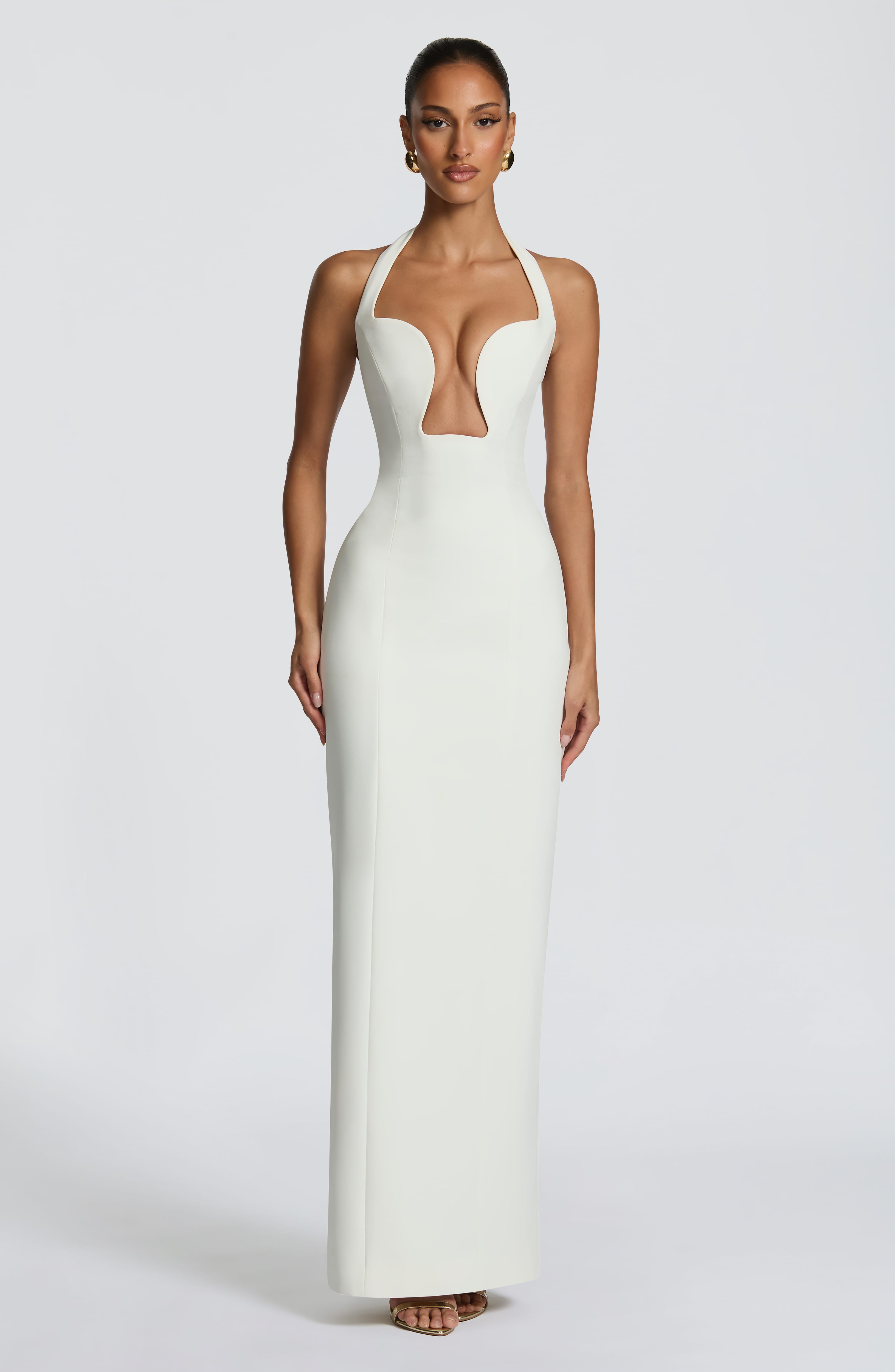 Robe Longue Charlotte - Ivoire
