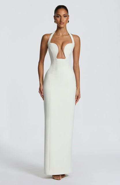 Robe Longue Charlotte - Ivoire