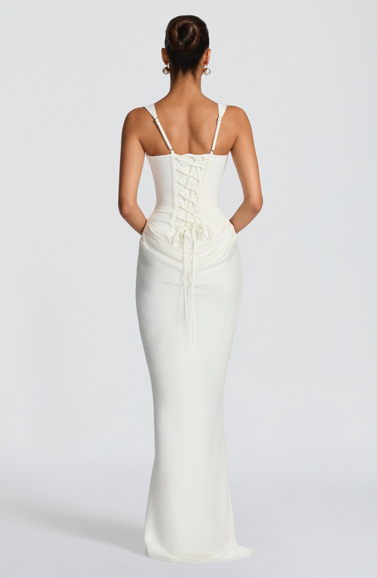 Robe Longue Cornelia - Ivoire
