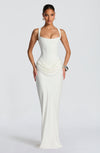 Robe Longue Cornelia - Ivoire