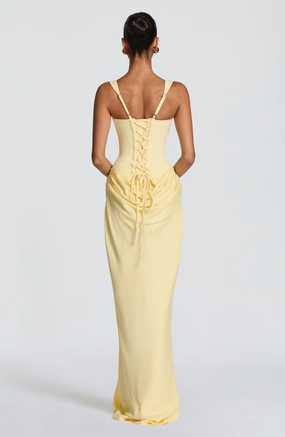 Robe Longue Robe - Jaune citron