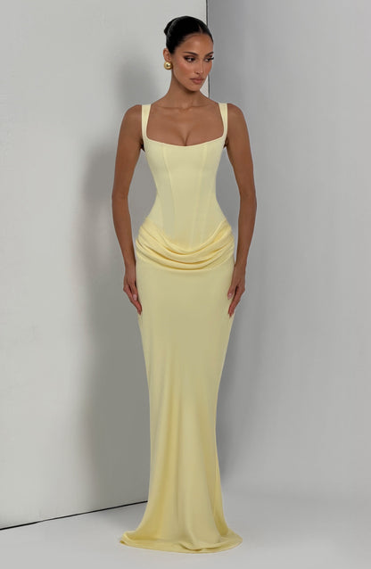 Robe Longue Robe - Jaune citron