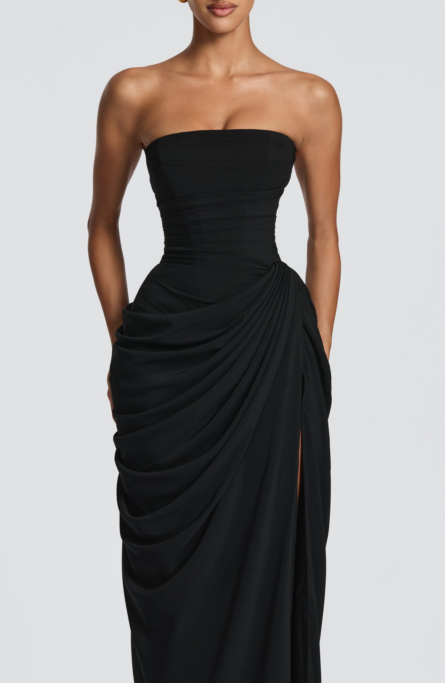 Robe Longue Cyra - Noir