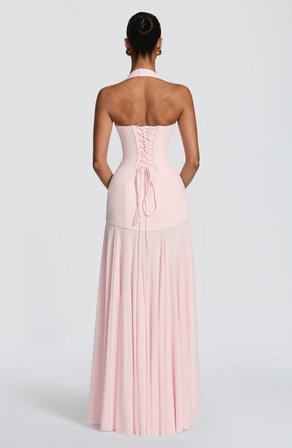 Robe Longue Cyrene - Blush