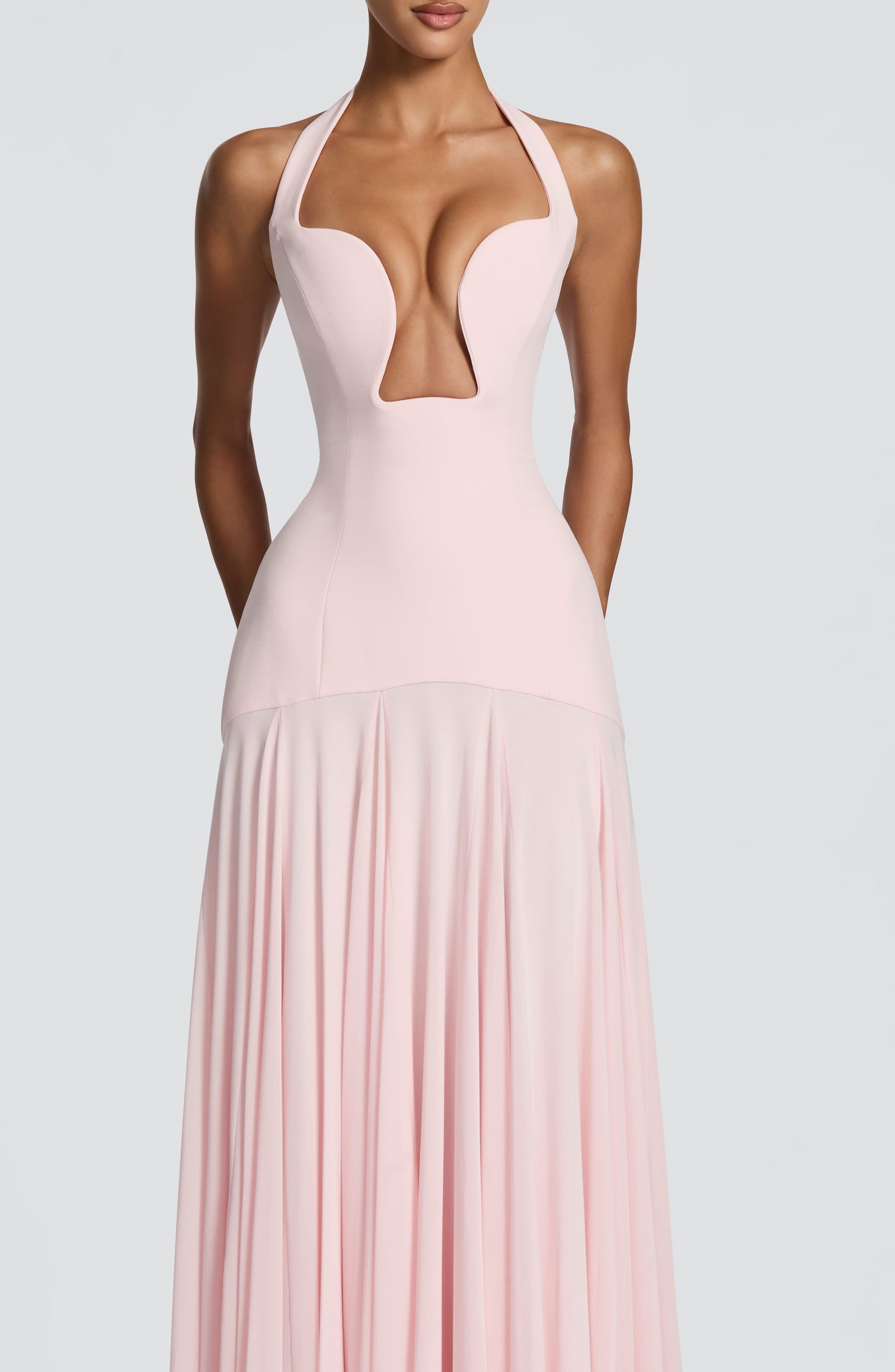 Robe Longue Cyrene - Blush