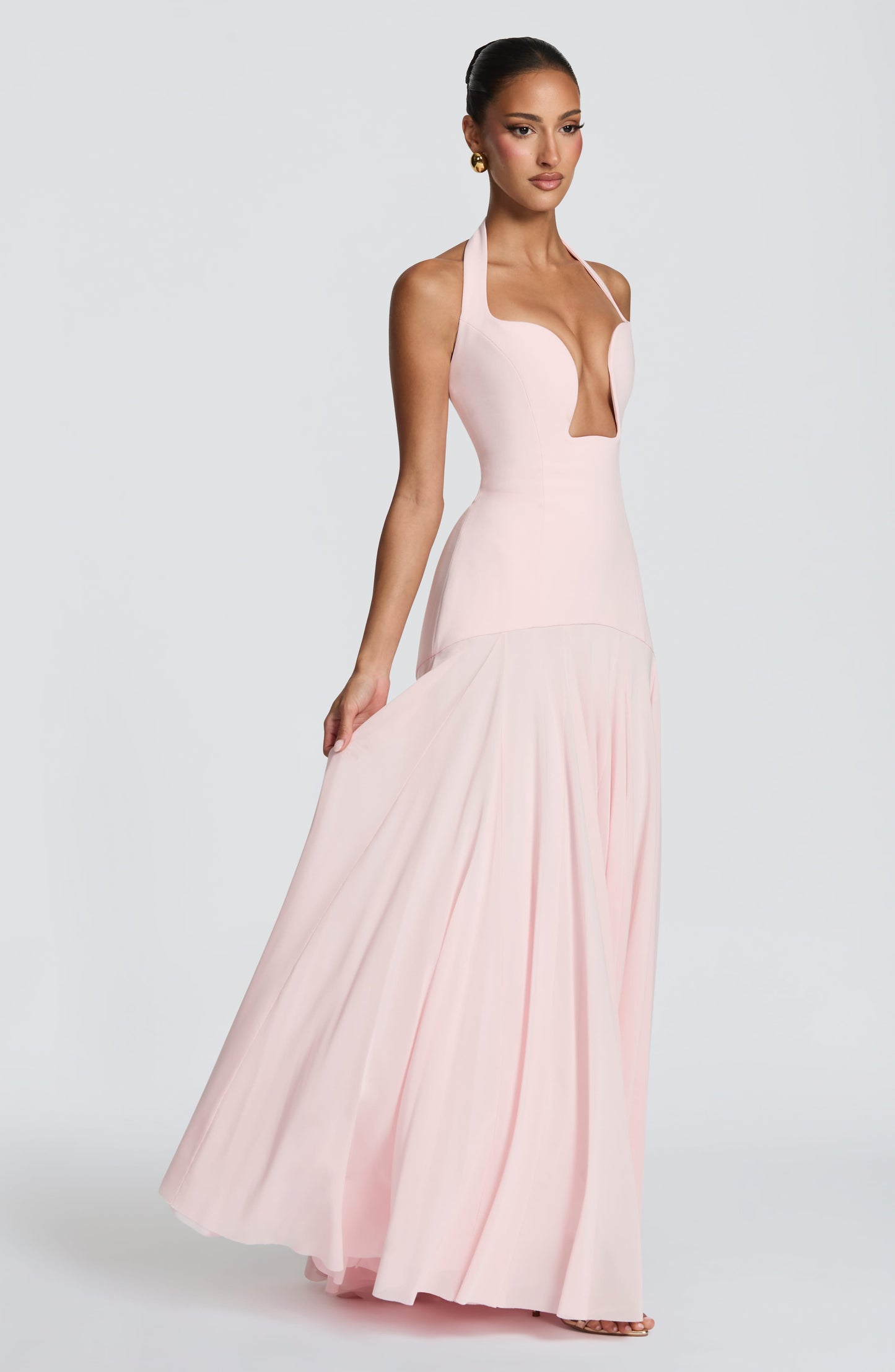 Robe Longue Cyrene - Blush