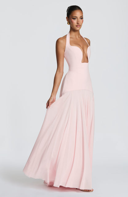 Robe Longue Cyrene - Blush