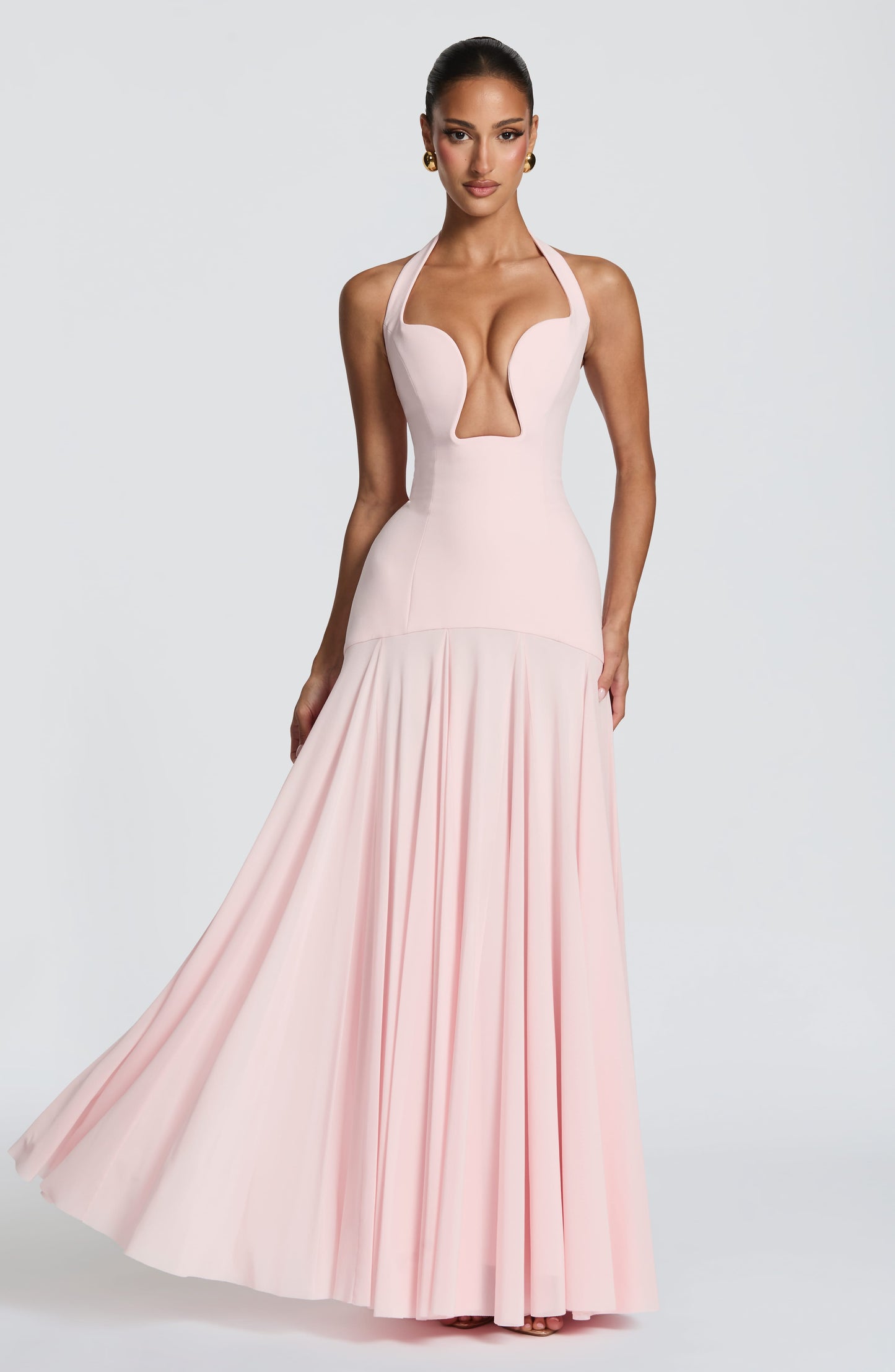 Robe Longue Cyrene - Blush