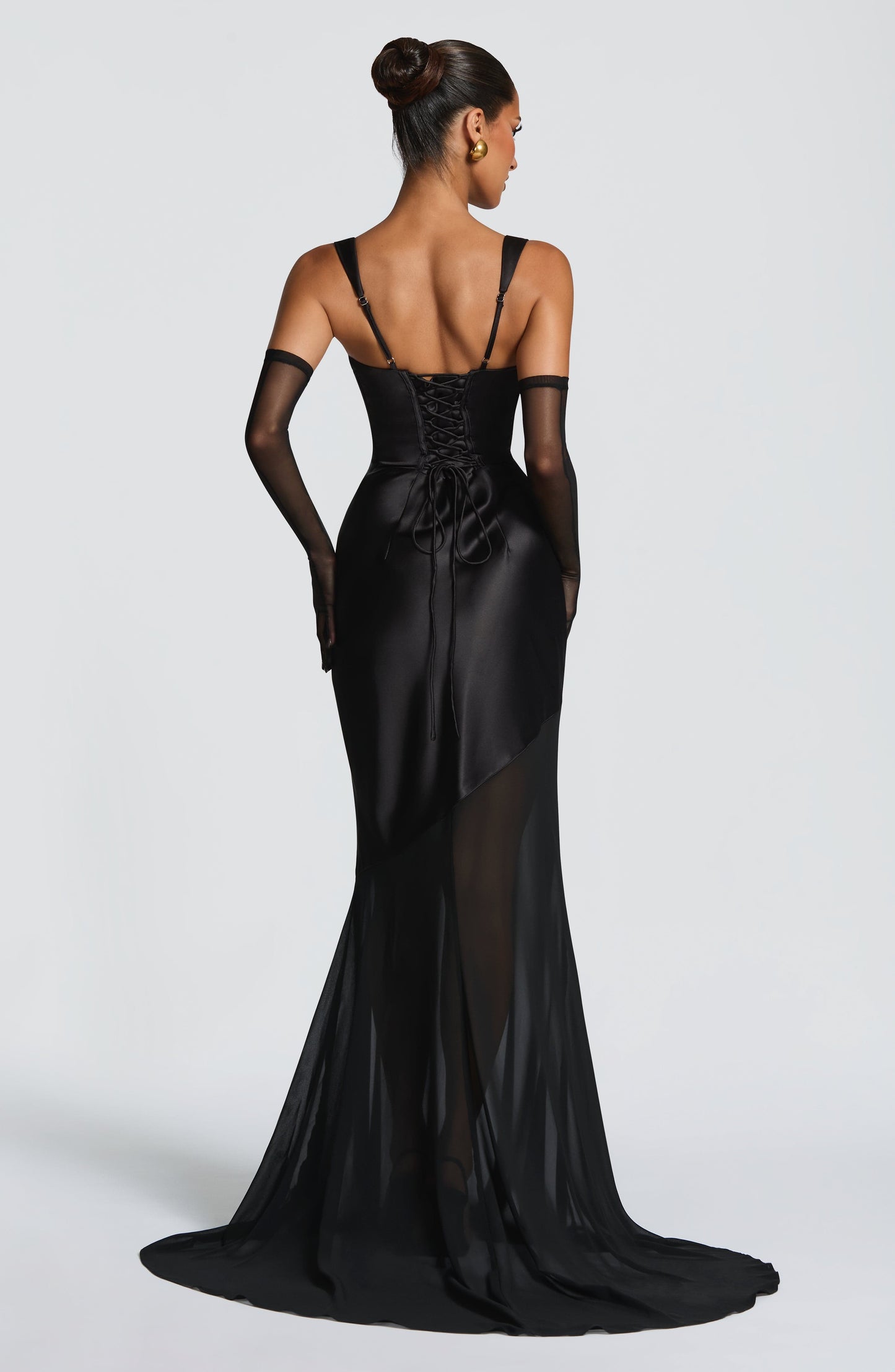 Robe Longue Longue - Noir