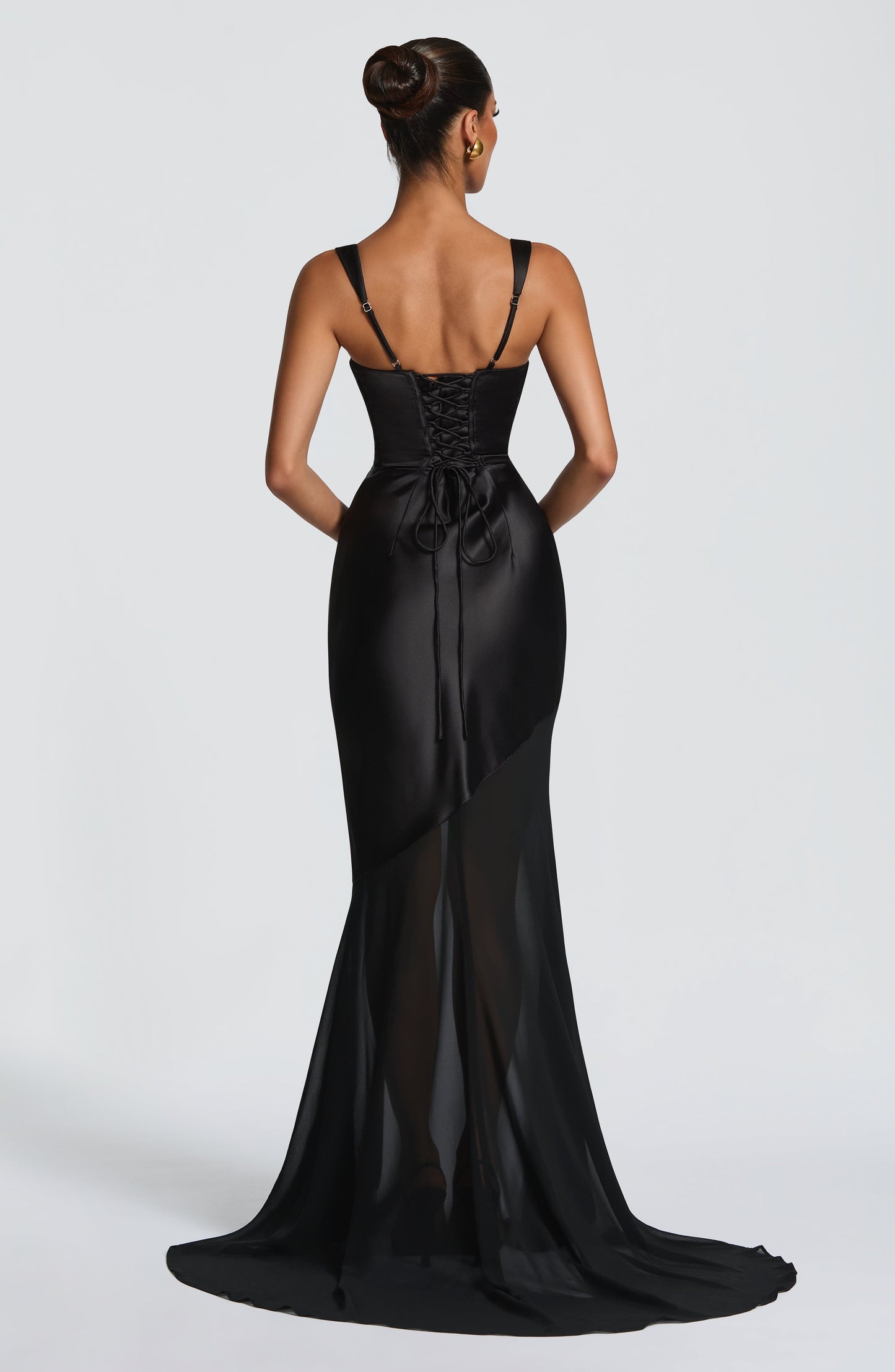 Robe Longue Longue - Noir