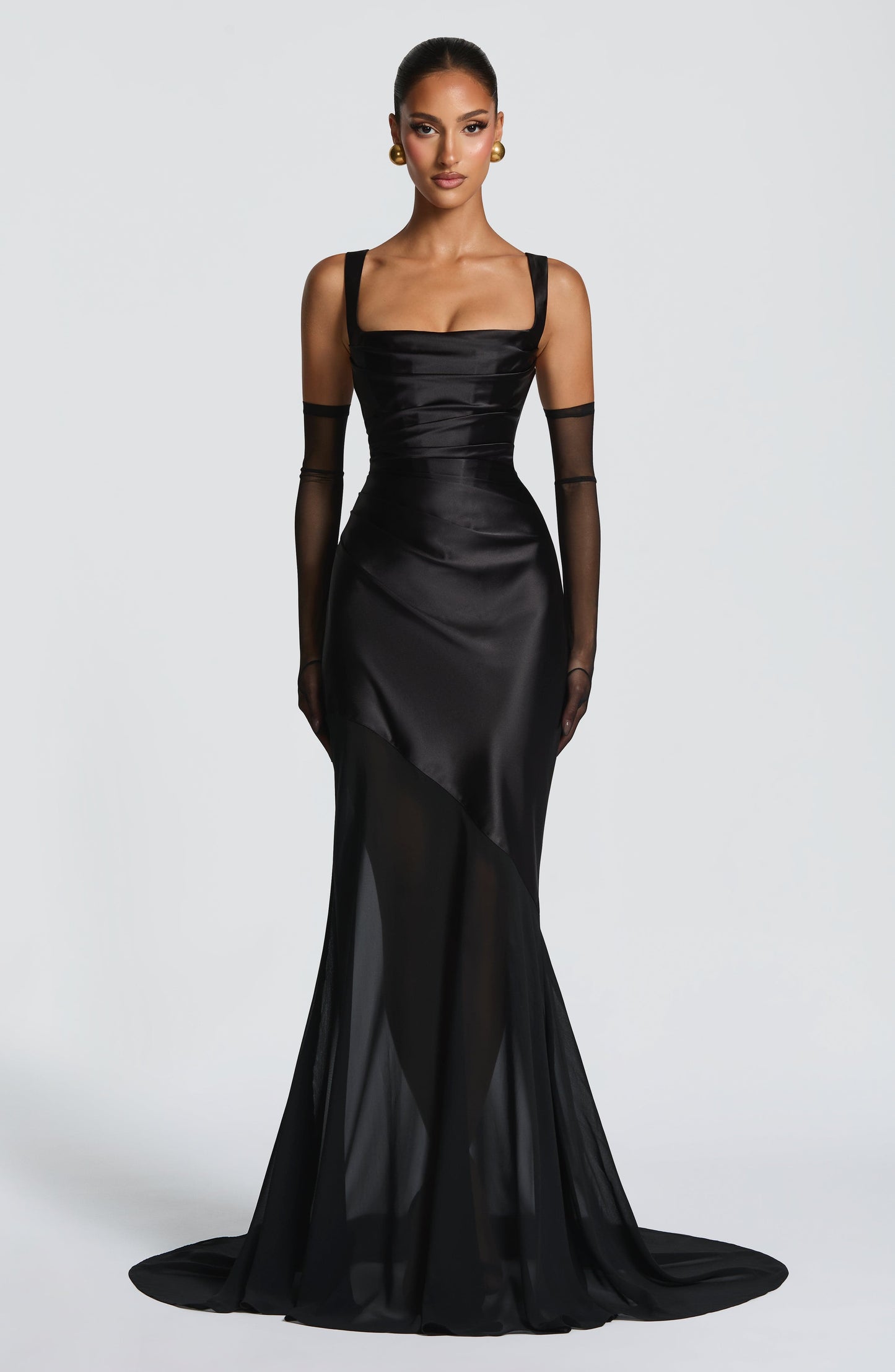 Robe Longue Longue - Noir