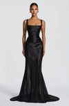 Robe Longue Longue - Noir