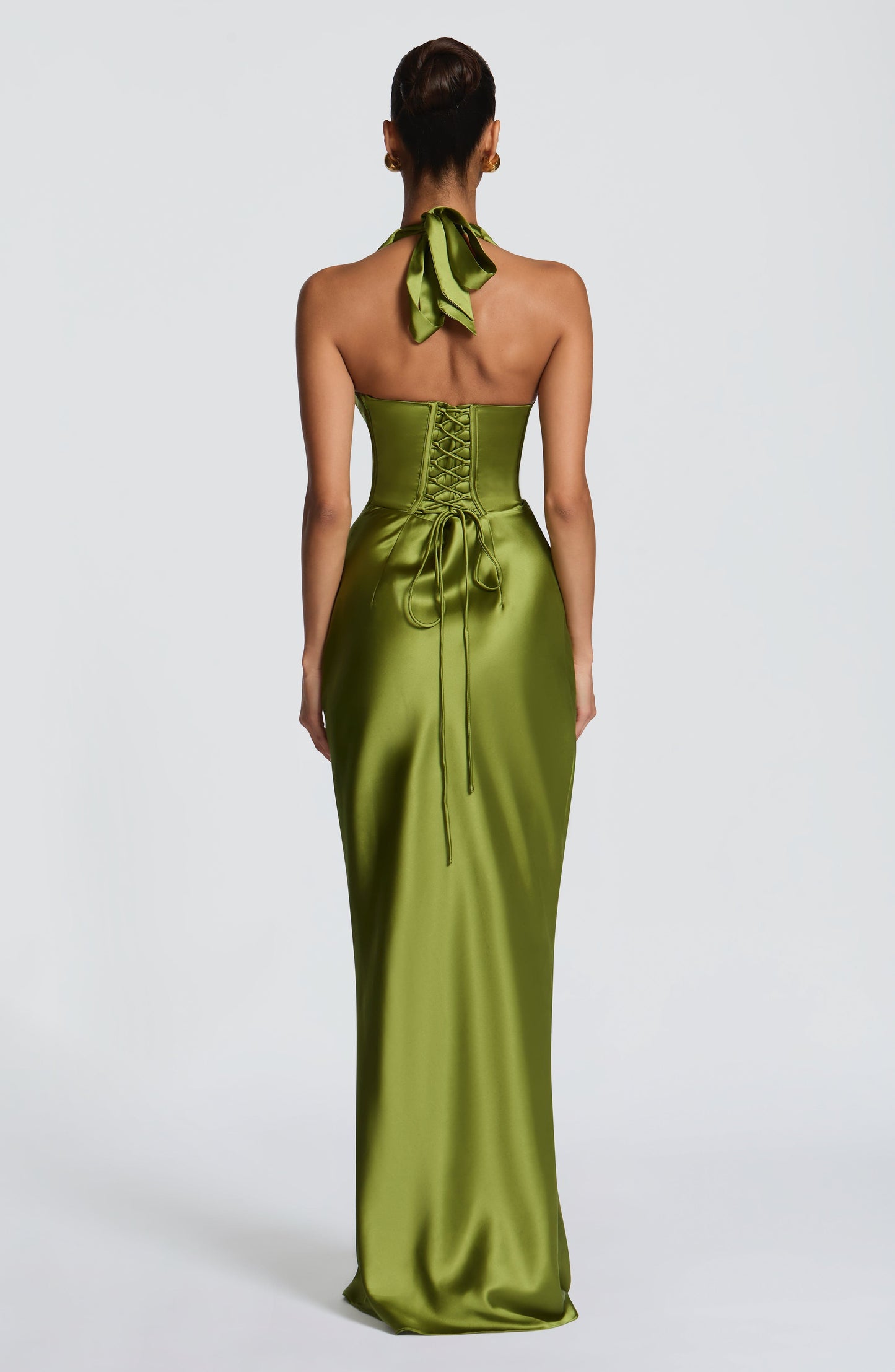 Robe Longue Elowen - Vert olive