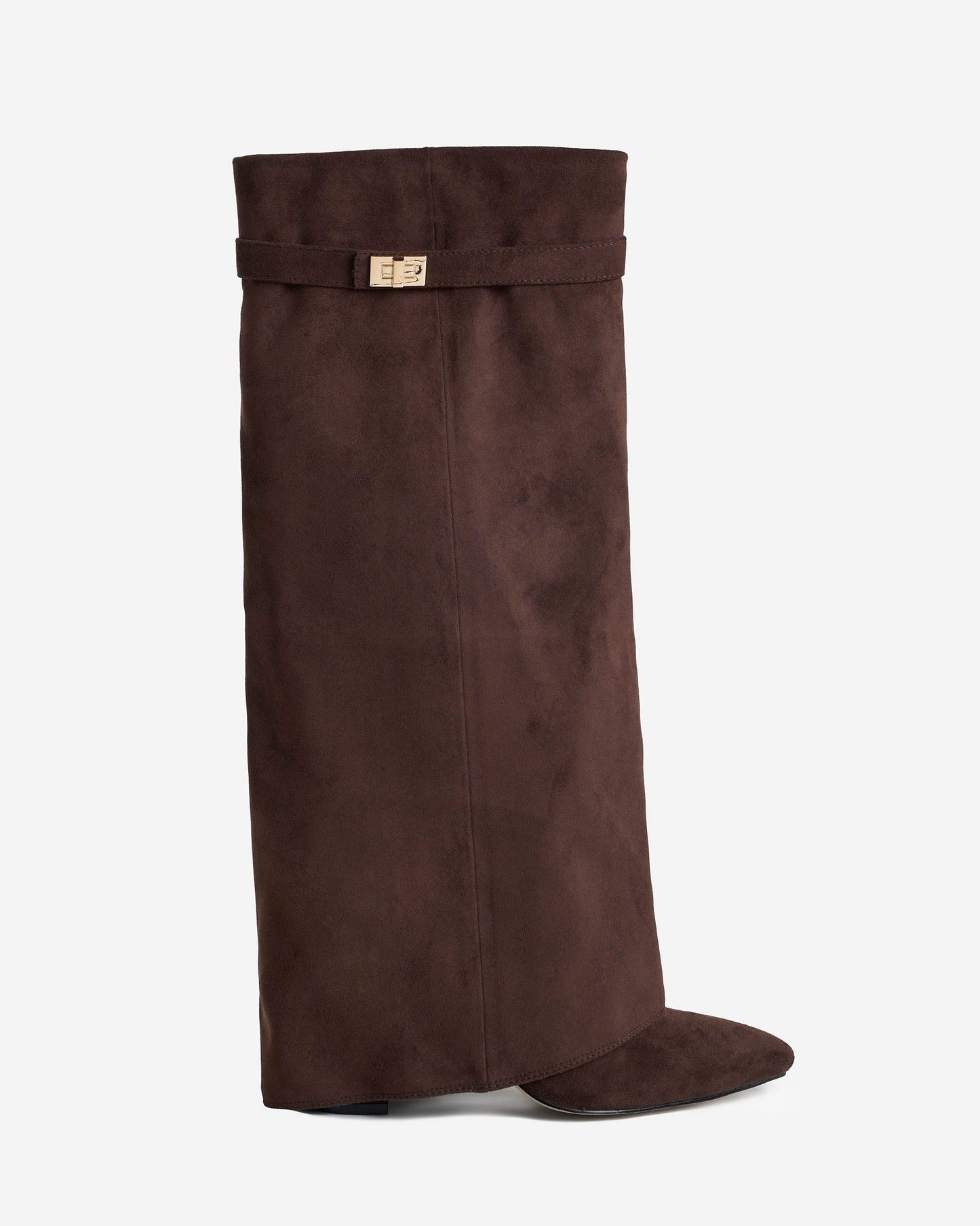 Robe Bottes en daim lavista hauteur genou - marron