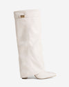 Robe Bottes Hautes En Daim Lavista - Crème
