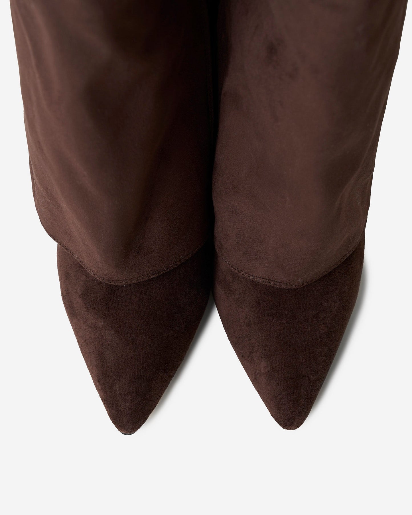 Robe Bottes en daim lavista hauteur genou - marron