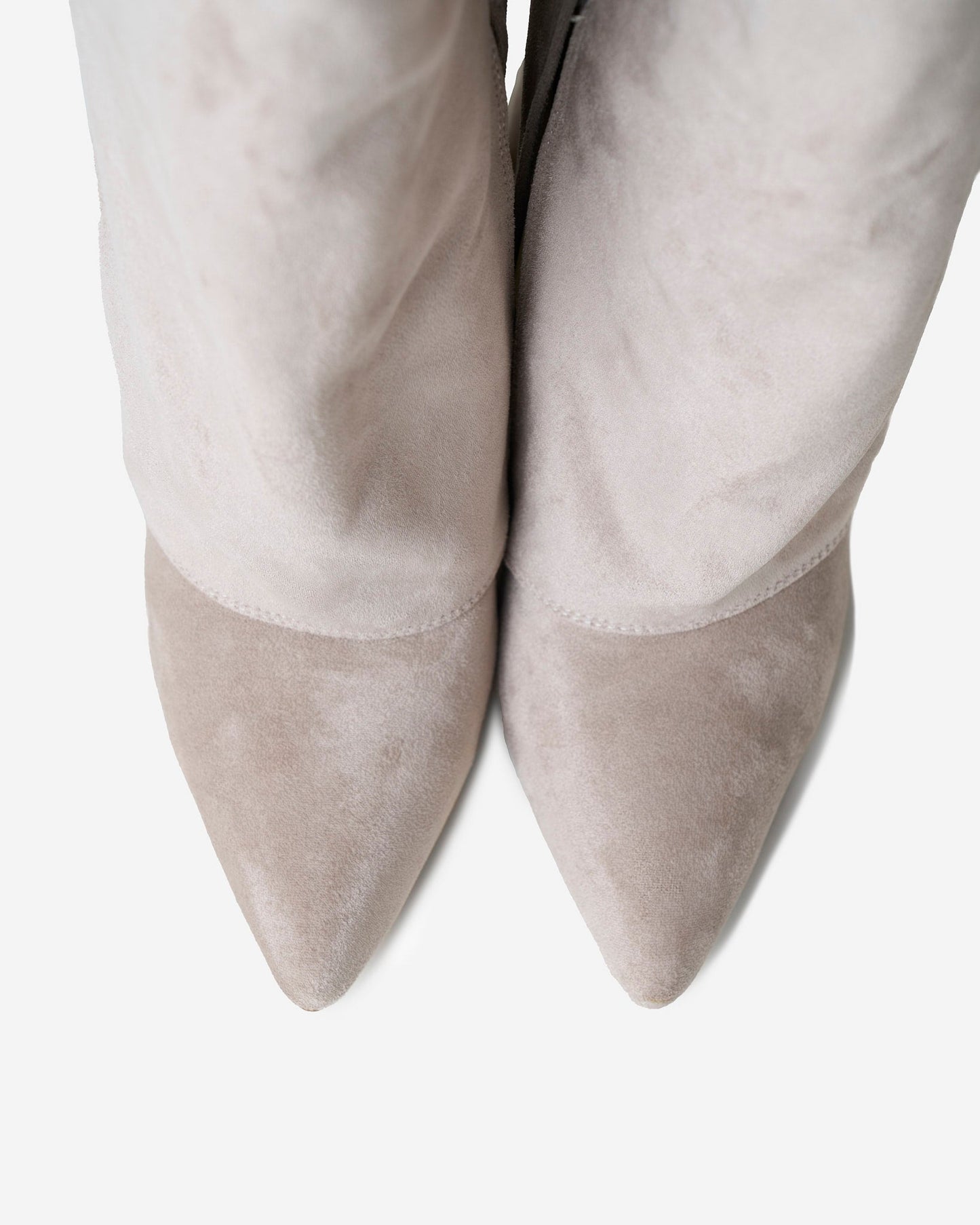 Robe Bottes En Daim Lavista Hauteur Genou - Taupe