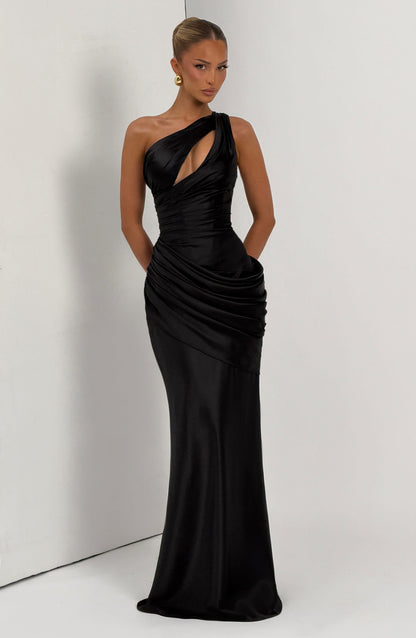 Robe Longue Emina - Noir