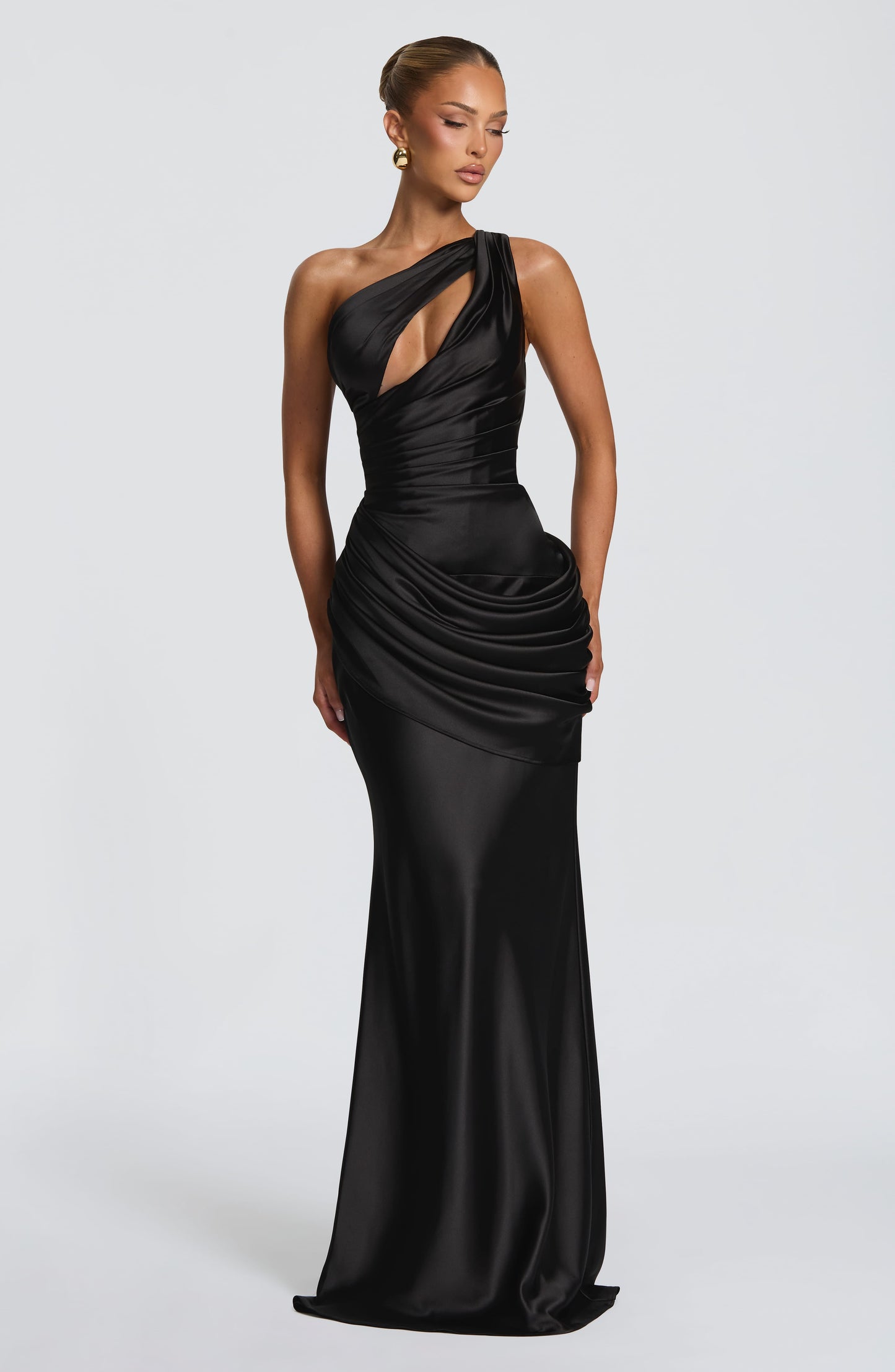 Robe Longue Emina - Noir