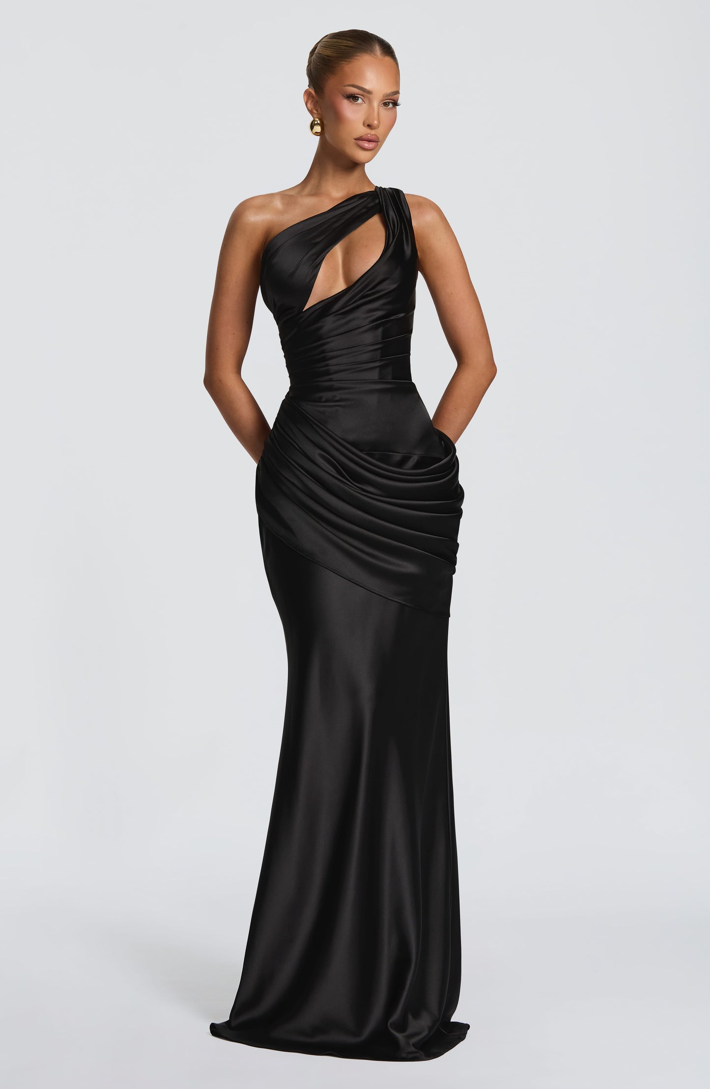 Robe Longue Emina - Noir