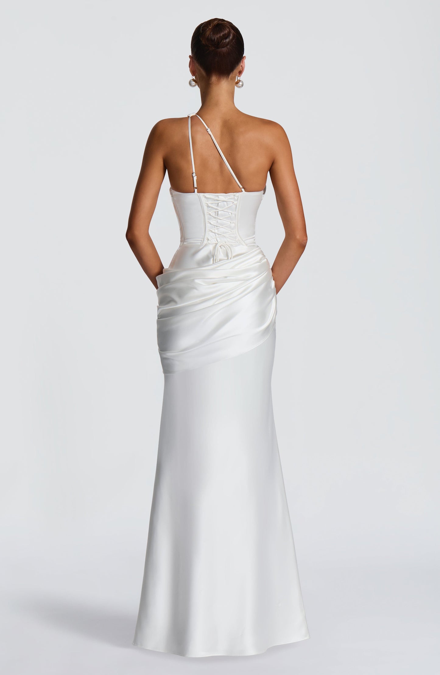 Robe Longue Emina - Ivoire