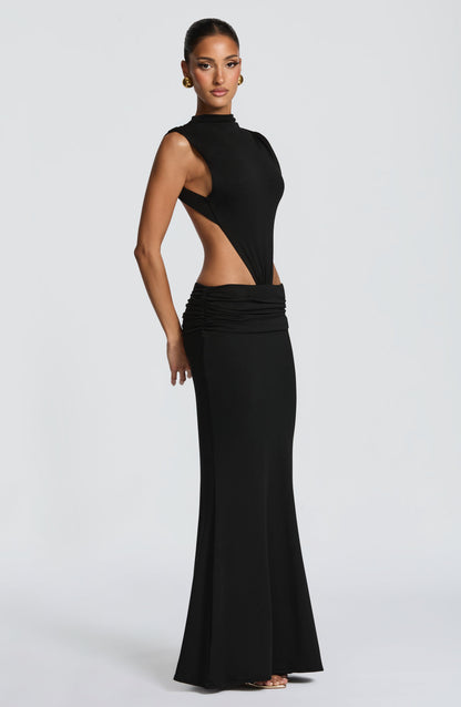 Robe Longue Fenella - Noir