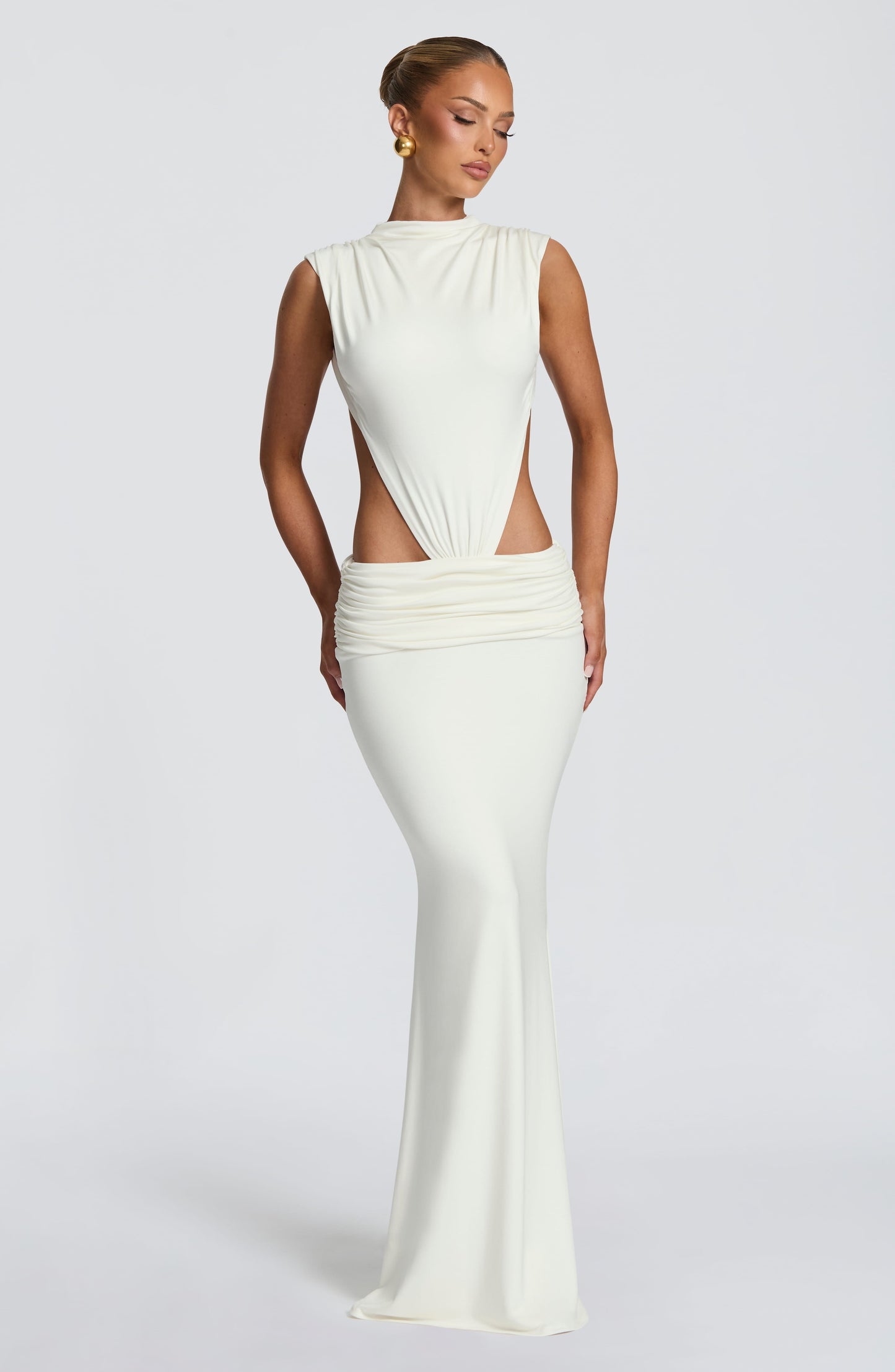 Robe Longue Fenella - Ivoire