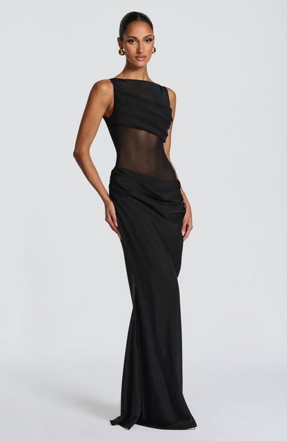 Robe Longue Gracelyn - Noir