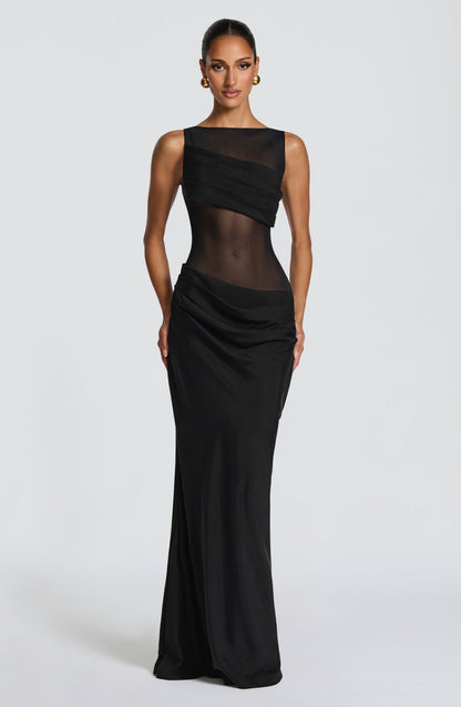 Robe Longue Gracelyn - Noir