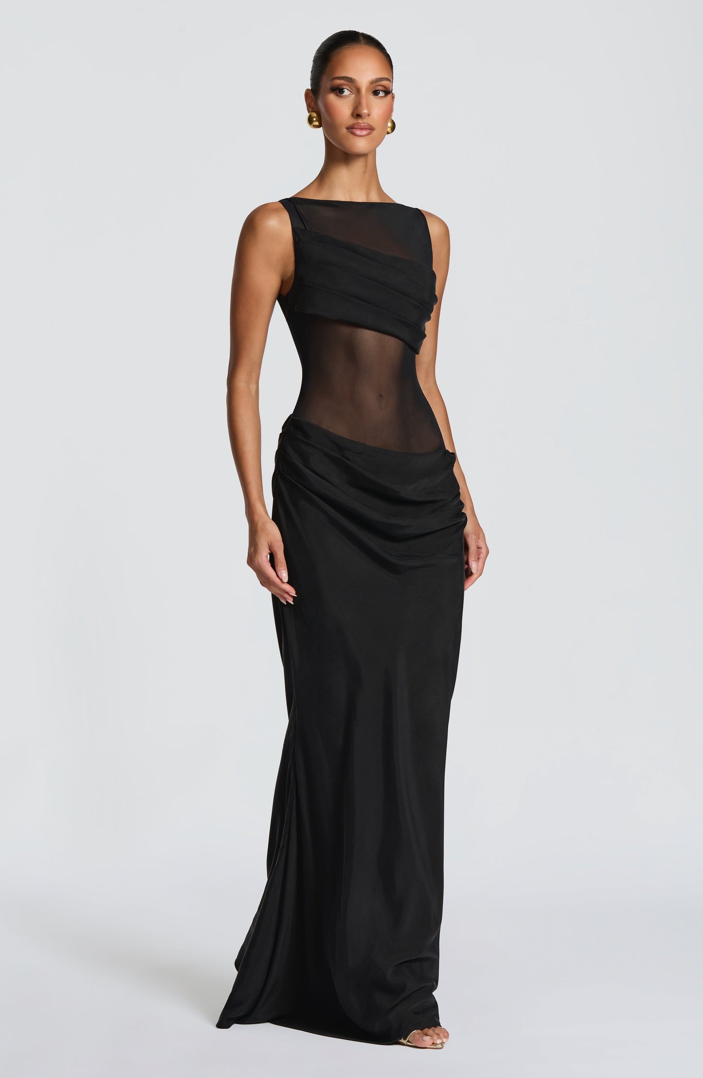 Robe Longue Gracelyn - Noir