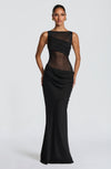 Robe Longue Gracelyn - Noir