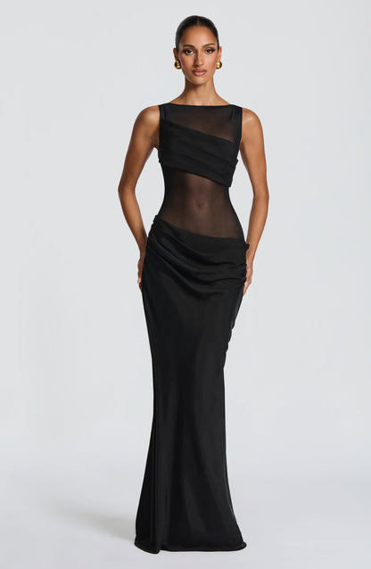 Robe Longue Gracelyn - Noir