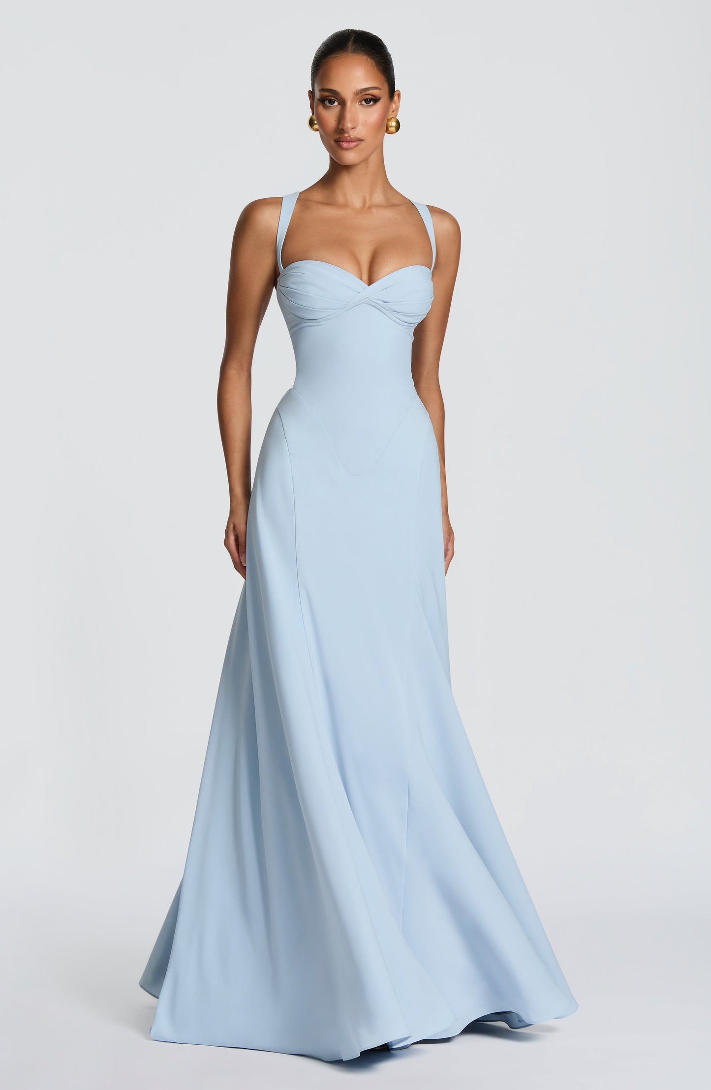 Robe Longue Irie - Bleu Glacier