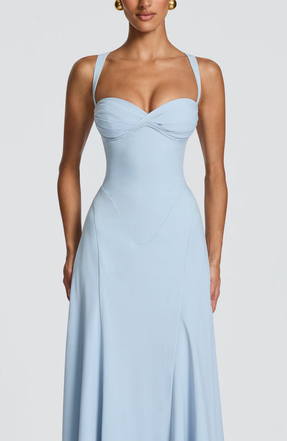 Robe Longue Irie - Bleu Glacier