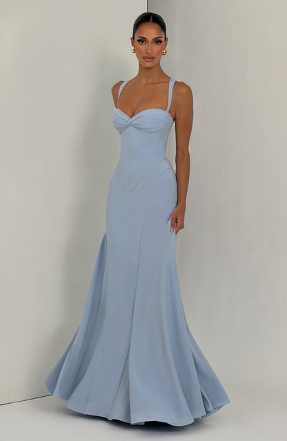 Robe Longue Irie - Bleu Glacier