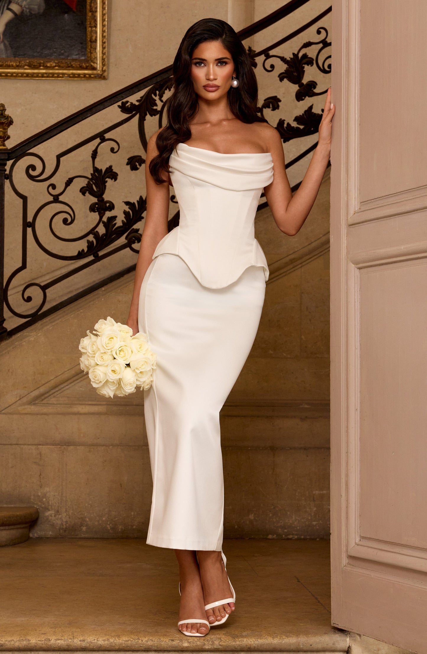 Ensemble Jamila Corset - Ivoire