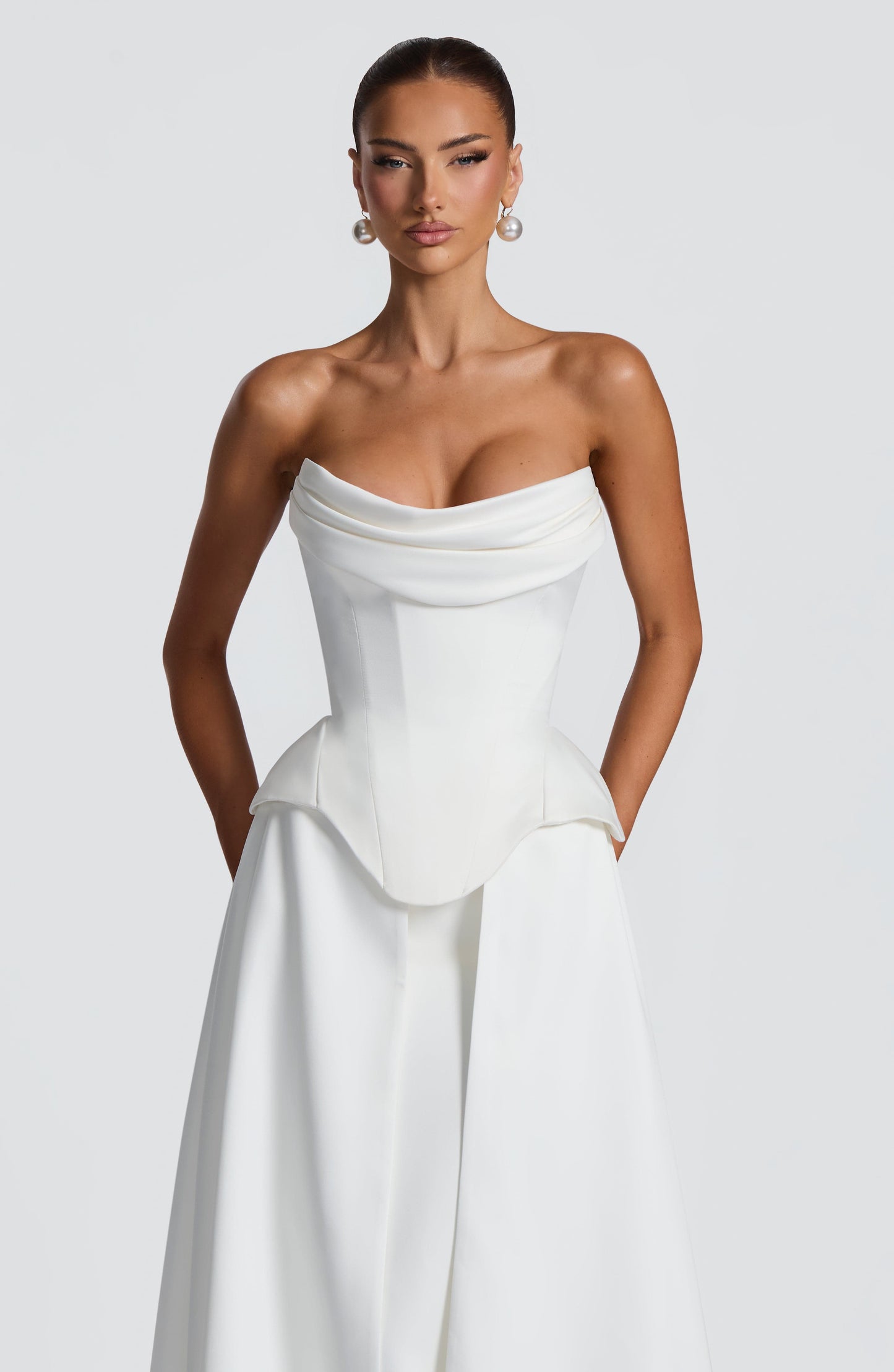 Ensemble Jamila Corset - Ivoire