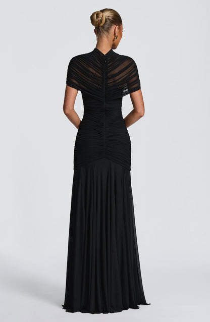 Robe Longue Longue - Noir