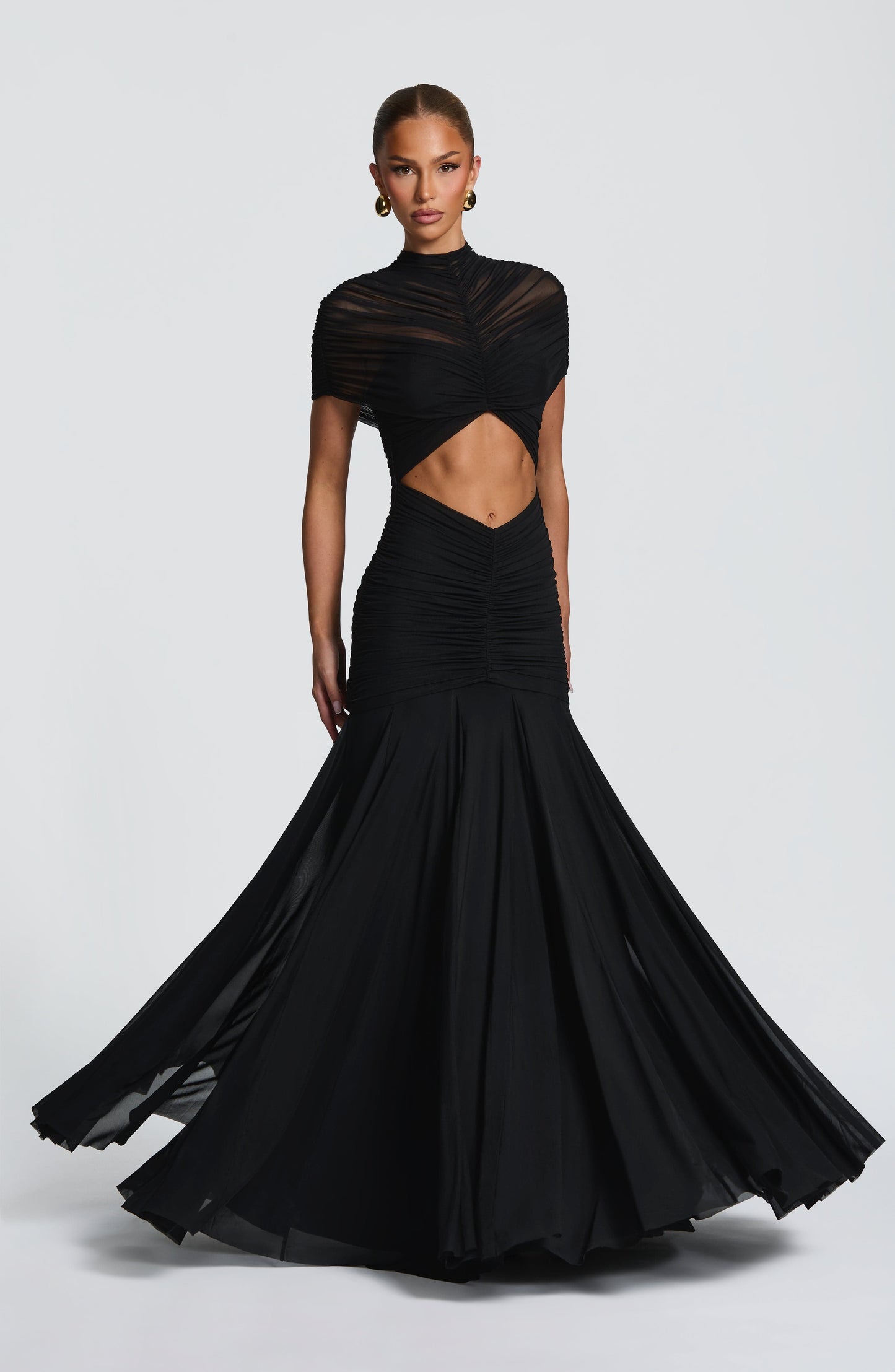 Robe Longue Longue - Noir