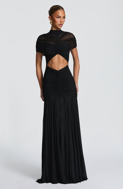 Robe Longue Longue - Noir