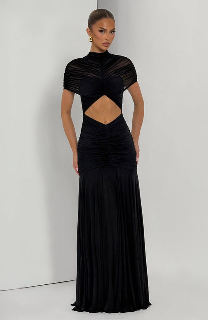 Robe Longue Longue - Noir