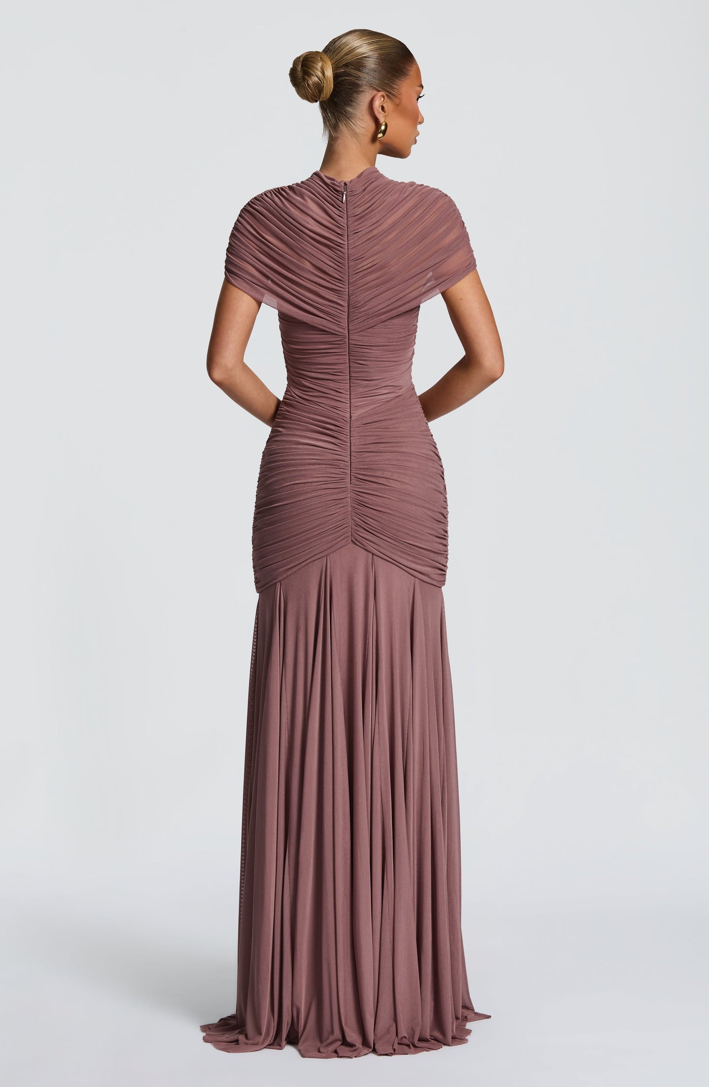 Robe Longue Jaya - Dusty rose