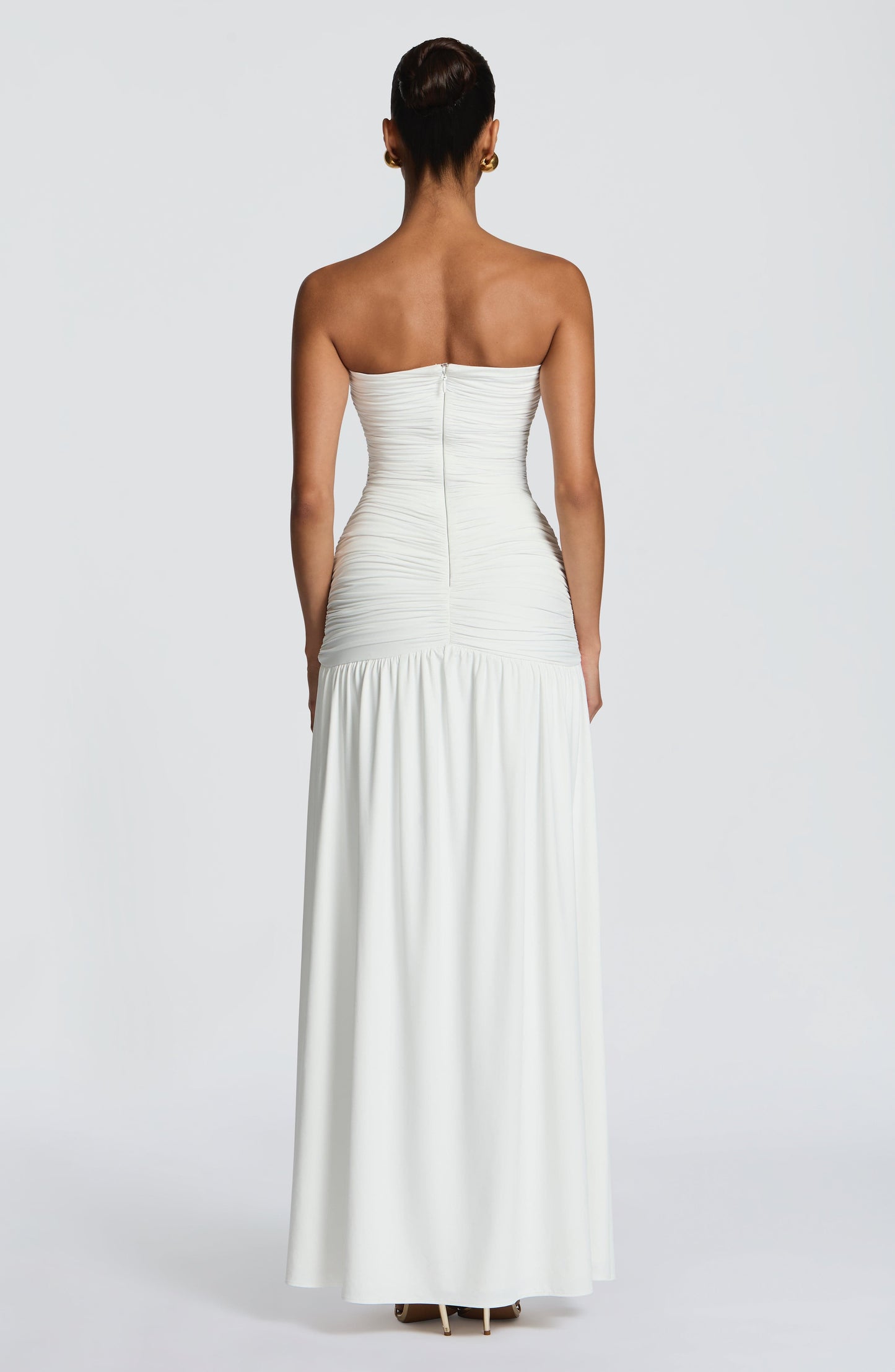 Robe Longue Junia - Blanc