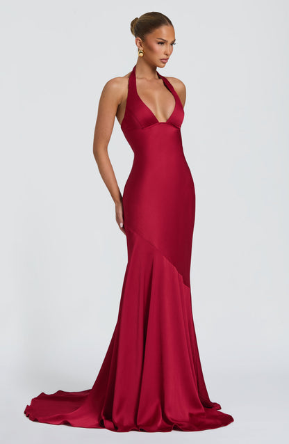 Robe Longue Kirsten - Berry