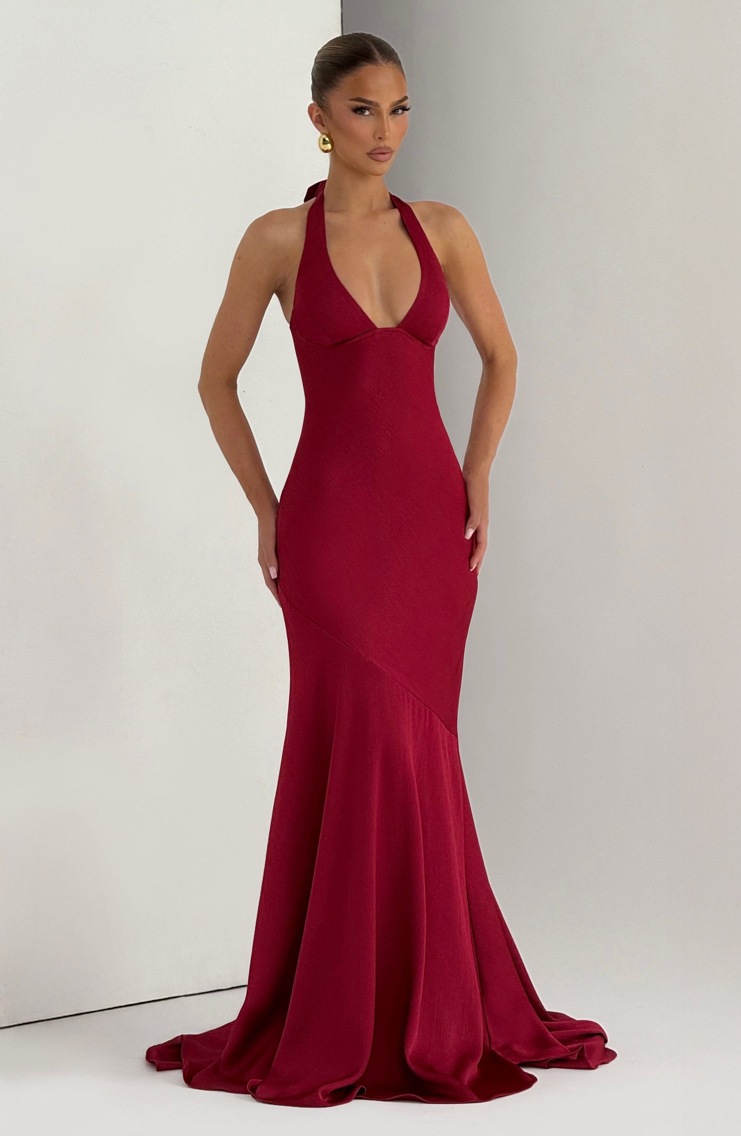 Robe Longue Kirsten - Berry