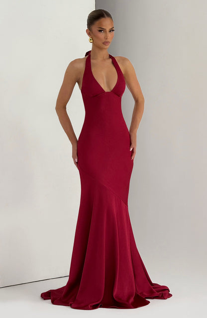 Robe Longue Kirsten - Berry