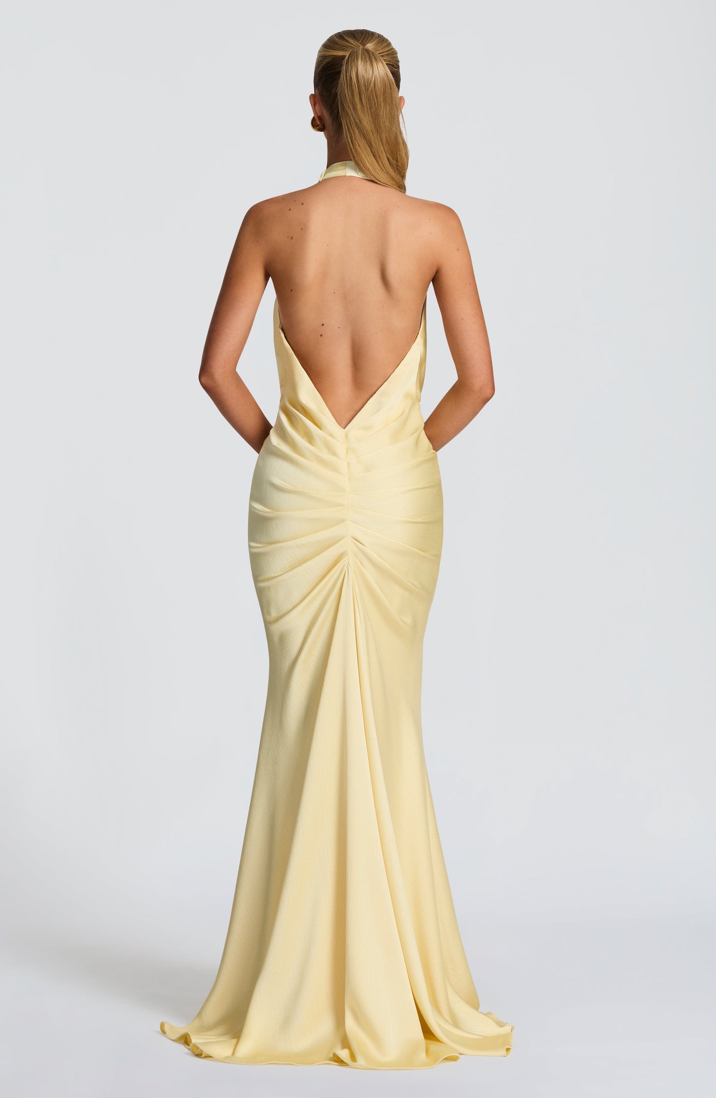 Robe Longue Linette - Jaune Citron