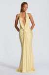 Robe Longue Linette - Jaune Citron