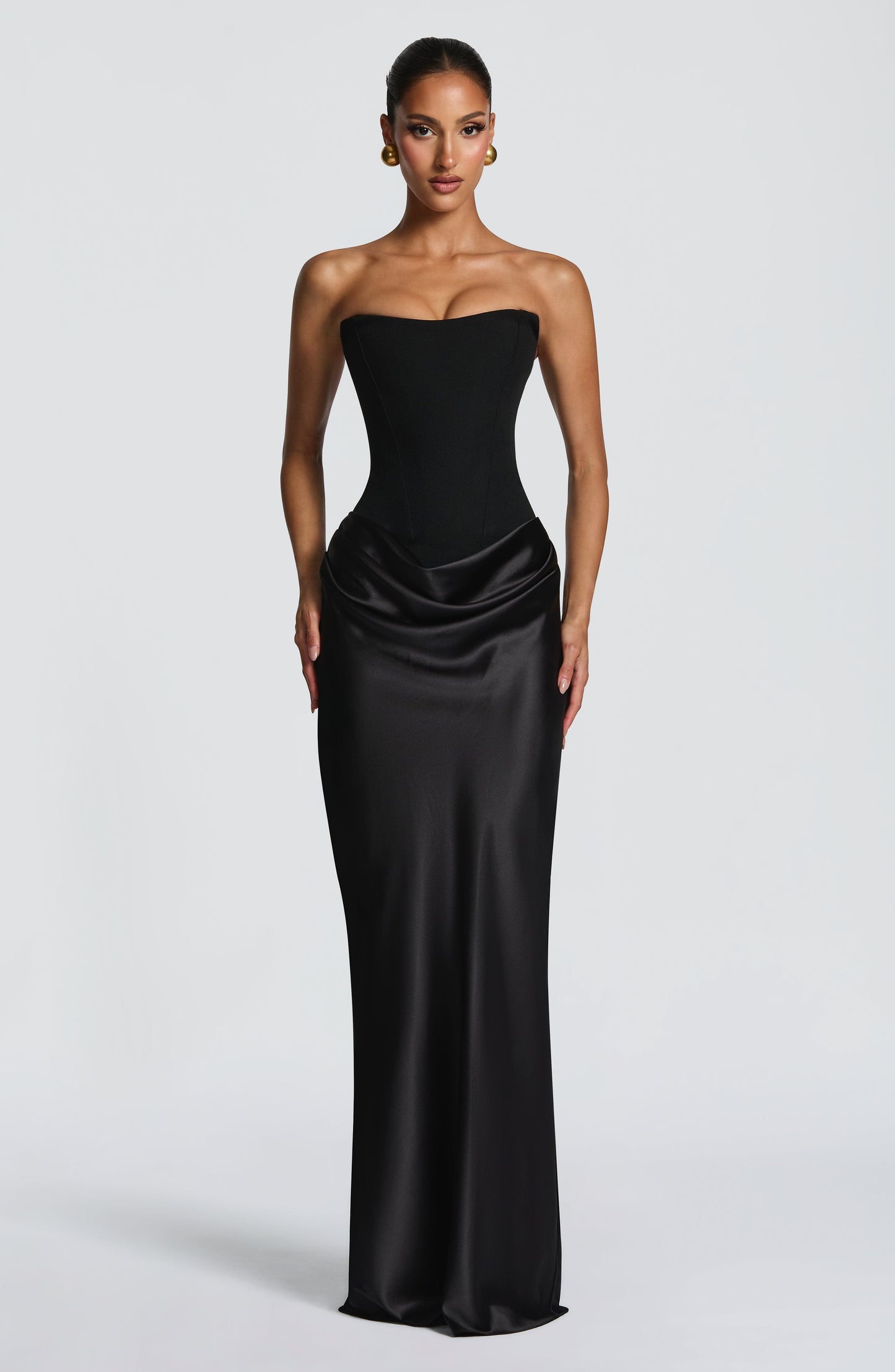 Robe Longue Maggie - Noir
