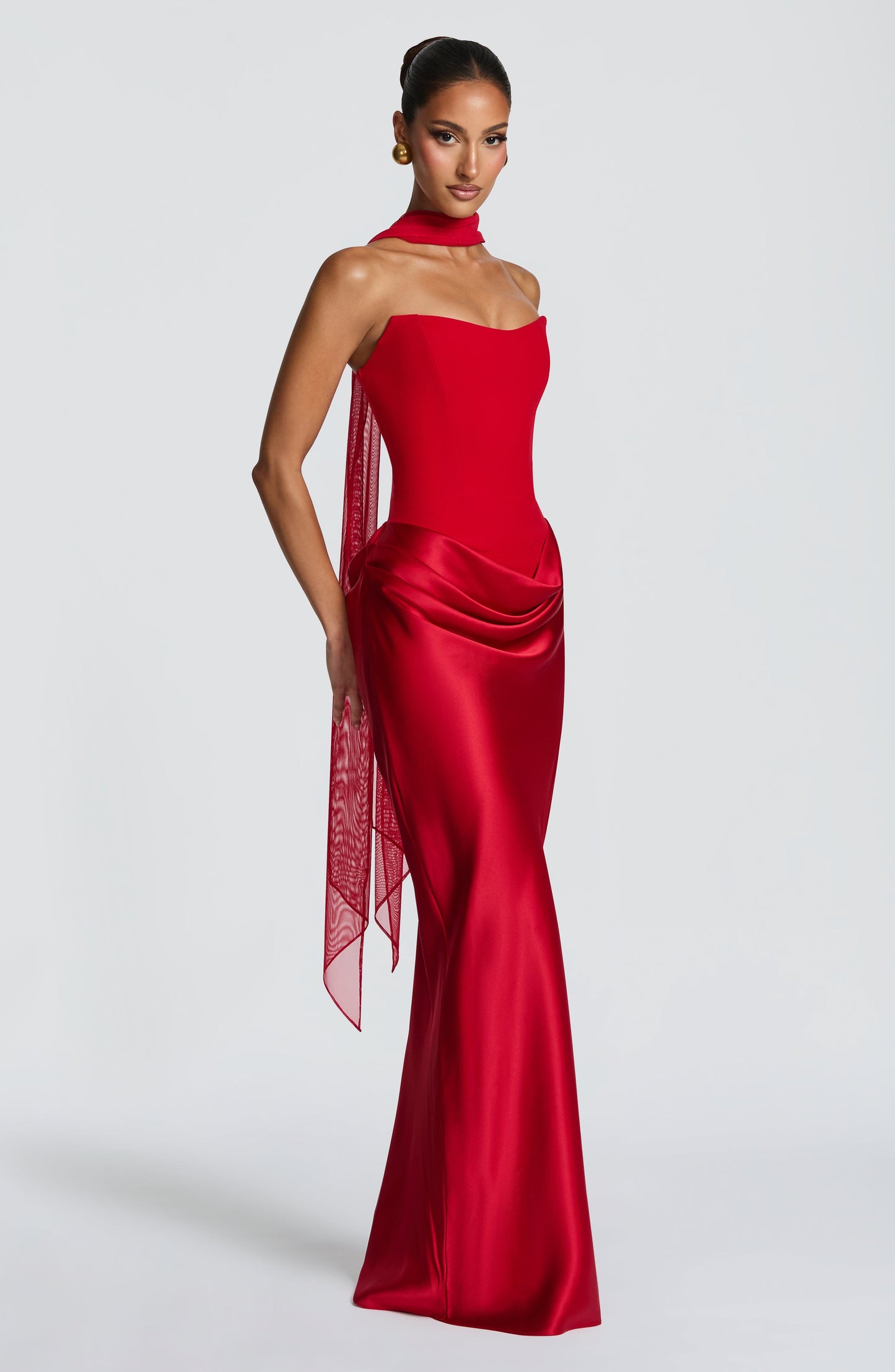 Robe Longue Robe - Rouge